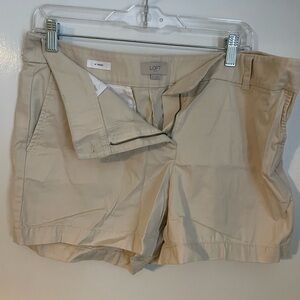 LOFT chino shorts
